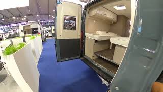 Luxury camper van with large bed  Karmann Mobil Davis Trendstyle DA 620 [upl. by Mloc]