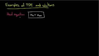 PDE 1  Introduction [upl. by Delbert545]