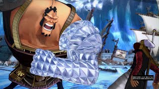 【ONE PIECE BURNING BLOOD】ジョズvsミホーク【ワンピースバーニングブラッド】 [upl. by Nirmak]