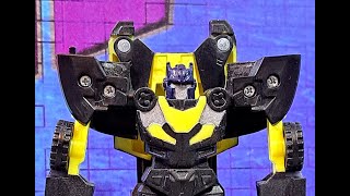 Custom Review of the Transformers Legends of Cybertron Shattered Glass Goldbug [upl. by Odranar126]