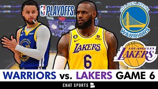 Warriors vs Lakers Game 6 Live Streaming Scoreboard PlayByPlay Highlights 2023 NBA Playoffs [upl. by Jillayne]