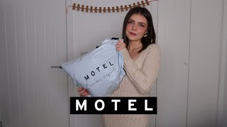 huge new in try on MOTEL ROCKS haul  best clothes on MOTEL ROCKS  NOVEMBER 2023 [upl. by Lebama]