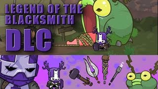 Castle Crashers  Legend of the Blacksmith DLC  SHOWCASE [upl. by Ahsienat]