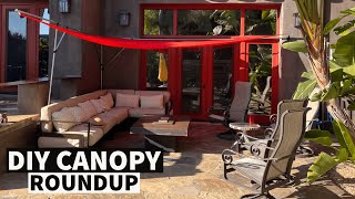 10 DIY Canopy amp Sunshade Ideas [upl. by Lletnuahs]