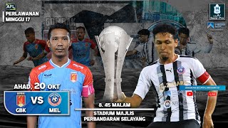 Live A1 Semi Pro  Gombak FC vs Melaka FC [upl. by Assedo]