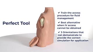 Humerus Intraosseous IO Trainer by Nasco Healthcare [upl. by Olympium90]