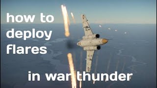 how to deploy countermeasures in war thunder [upl. by Hadeehsar]