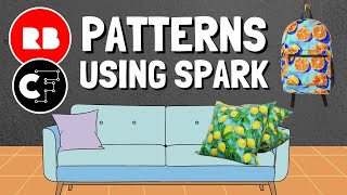 RedBubble Tutorial using Creative Fabrica SPARK AI Art Seamless Pattern Maker [upl. by Ijok658]