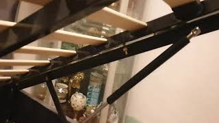 How to assembly Ottoman Bed  Gasket is stuck  leaver dont go down [upl. by Aurelea78]