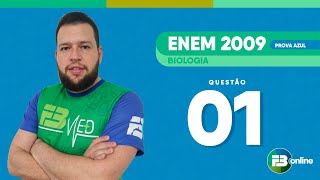 FB Resolve  Biologia  ENEM 2009 Cancelado  Questão 01 [upl. by O'Connor]