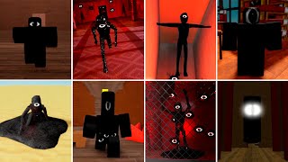 Doors Seek Chase VS 23 Different Seek Chases  ROBLOX DOORS [upl. by Cyndy676]