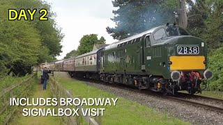 Gloucestershire Warwickshire Railway Diesel Gala 7th  9th July 2023  Day 2 [upl. by Etnuahc284]