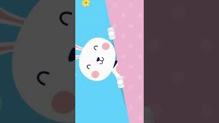 Rabbit Rabbit 123  Rhymes for kids poem happykidz [upl. by Akener]