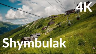 Shymbulak Mountain Resort Almaty 2023  4K [upl. by Acimehs]