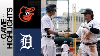 Orioles vs Tigers Game 1 Highlights 42923  MLB Highlights [upl. by Eenolem]