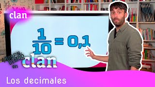 Los decimales  Matemáticas  Aprendemos en Clan [upl. by Alyled]