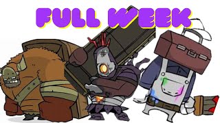 FNF Castle Crashers Mod  Full Week OSTs Leaked [upl. by Magnuson809]