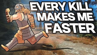 Skyrim But Every Kill Makes Me Faster… [upl. by Keraj149]