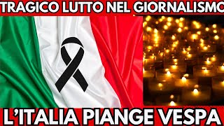 Tragedia Improvvisa Stefano Vespa Stroncato da un Malore Il Giornalismo in Lutto  È Morto Vespa [upl. by Noskcire]