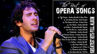 Andrea Bocelli Céline Dion Sarah Brightman Josh Groban ❤ The Most Favorite Opera Songs All Time ❤ [upl. by Minton361]