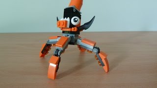 Lego Mixels TENTRO Lego 41516 Flexers tribe Lego Mixels Series 2 [upl. by Ludovico995]