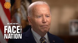 Biden speaks with CBS News in first sitdown interview since ending 2024 bid [upl. by Ilahsiav160]