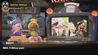 Splatoon 3  Which Is the Most Important to You Splatfest  Grand Festival InGame Announcement [upl. by Letizia]