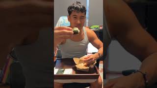 Trying Raw Marinated Crab seafood sumibiclub koreanstreetfood [upl. by Eenal]