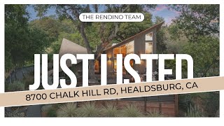 8700 Chalk Hill Rd Healdsburg CA 95448 David amp Erika Rendino Sonoma County Real Estate Agents [upl. by Xena388]