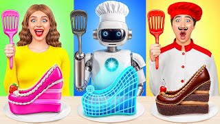 Sfida Di Cucina — Io vs Nonna con un robot  Epica Battaglia Alimentare Multi DO Smile [upl. by Burack]