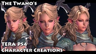 TERA PS4  Character Creation Cute Female Castanic 2 [upl. by Dickson]