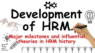 History Evolution and Development of Human Resource Management [upl. by Yrtneg]