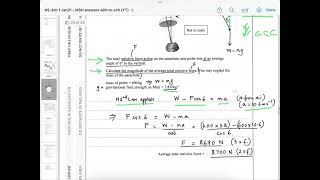 IAL Edexcel Physics Unit 1 Jan 2019  part 4 [upl. by Tuhn]