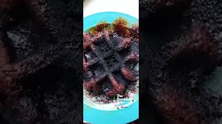 Burnt Belgian Waffle DWTD prt2 shorts youtubeshorts food ohno dumbwaystodie2 wafflehouse [upl. by Zea]