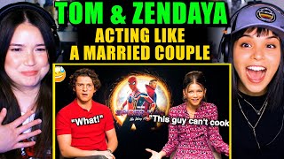 TOM HOLLAND amp ZENDAYA Acting Like a Married Couple  Reaction [upl. by Phillis]