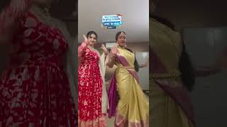 Zee kannada 💞 Bhramhagantu Serial Deepa and Archana New dancing insta reel [upl. by Ennelram526]