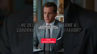 ¿ Qué pasa cuando enfrentas a Harvey specter 😱🔥🔥 series netflix curiosidadesdeseries fypシ゚ [upl. by Ahsemit]