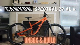 2022 CANYON SPECTRAL 29 AL 6  Is This the Best Value Mountain Bike of 2022  Unbox amp Build [upl. by Cypro]