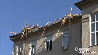 Ucraina almeno 9 morti in doppio attacco allospedale di Sumy [upl. by Aerdnod]