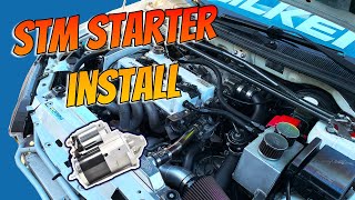 Evo not starting Evo 9 STM Starter Installation [upl. by Lolande]