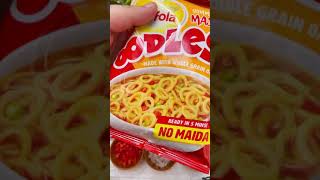 Saffola oodles  healthy noodles recipe  5 min noodles recipe  ring noodles  myfunfoodgallery [upl. by Torin]