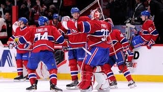 Canadiens net four goals in dramatic comeback [upl. by Aihtiekal]