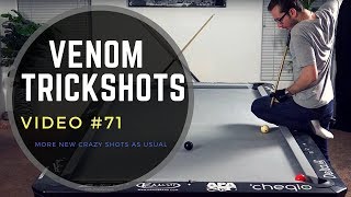 Venom Pool Trickshots 71  Amazing Billiards Tricks [upl. by Danit]