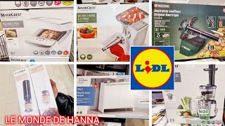 LIDL ARRIVAGE 0509 PETIT ÉLECTROMÉNAGER SILVERCREST PARKSIDE MAISON [upl. by Esyak]