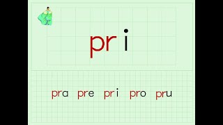 41 Silaba PRA Pra pre pri pro pru [upl. by Lichter953]