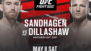 UFC VEGAS 32 LIVE SANDHAGEN VS DILLASHAW LIVESTREAM amp FULL FIGHT NIGHT COMPANION [upl. by Eenad557]