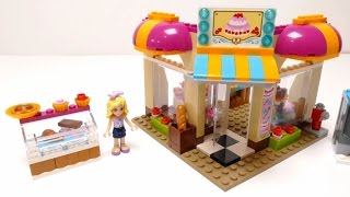 Lego Friends Heartlake Bakery  Brick Set 41006 Video [upl. by Breena]