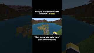 minecraft bedrock god seed best seeds for minecraft 121 [upl. by Etiam]