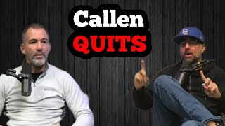 Bryan Callen QUITS His Podcast With Sam Tripoli [upl. by Garrek]