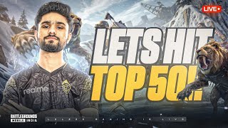 AAJ HOGA SERIOUS RANK PUSH  CONQUEROR OR WHAT  BGMI LIVE [upl. by Isaak]